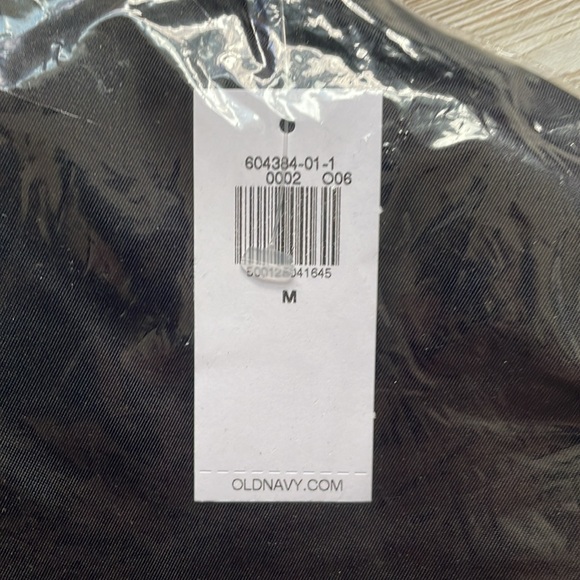 🆕 Old Navy Women’s Matte Longline Swim Top Black M 8-10 - Picture 8 of 12